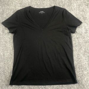 Vince Women's Essential Pima Cotton V-Neck Tee